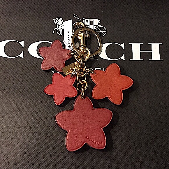COACH - WILDFLOWER MIX BAG CHARM / KEYCHAIN (NWT) - Picture 4 of 13